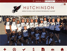 Tablet Screenshot of hutchinsonhawks.org